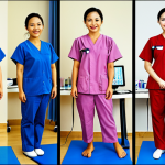 **Image Prompt:** A vibrant visual showcasing physical therapy technicians at different stages of their careers (new graduate, mid-career, experienced specialist) in a modern Hanoi clinic setting. Subtle infographics highlight the general salary progression alongside visuals of advanced equipment and happy patients. The overall tone should be positive and career-focused.